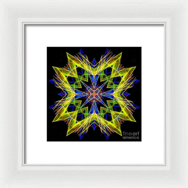 Mandala 3138 - Framed Print