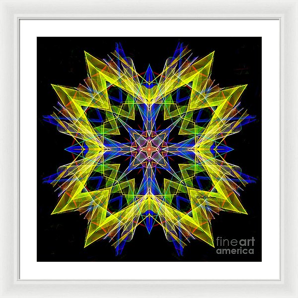 Mandala 3138 - Framed Print