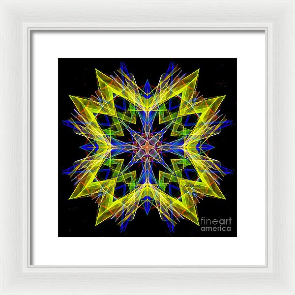 Mandala 3138 - Framed Print