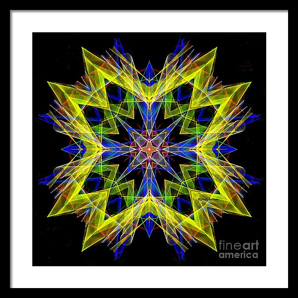 Mandala 3138 - Framed Print