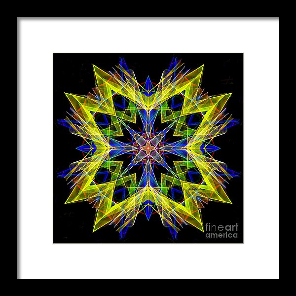 Mandala 3138 - Framed Print