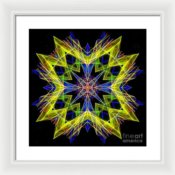 Mandala 3138 - Framed Print