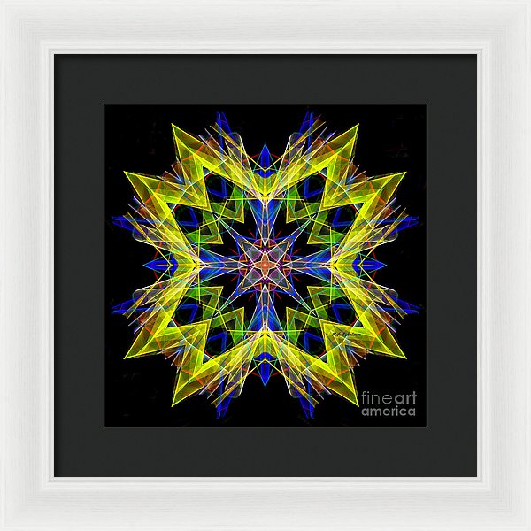 Mandala 3138 - Framed Print