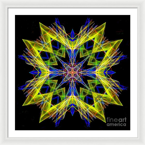 Mandala 3138 - Framed Print