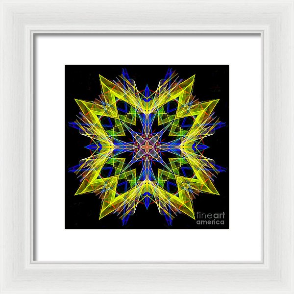 Mandala 3138 - Framed Print