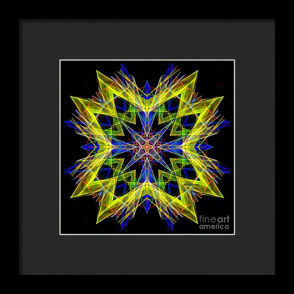 Mandala 3138 - Framed Print