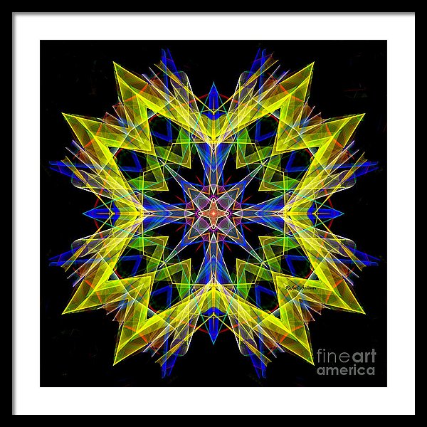 Mandala 3138 - Framed Print