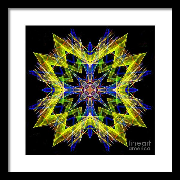 Mandala 3138 - Framed Print