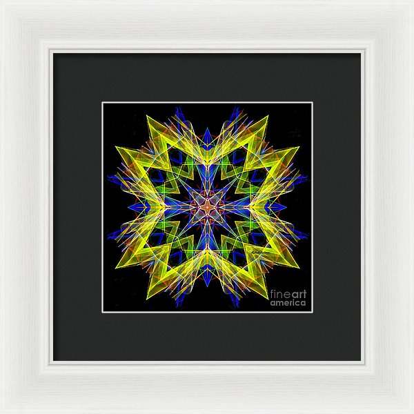 Mandala 3138 - Framed Print