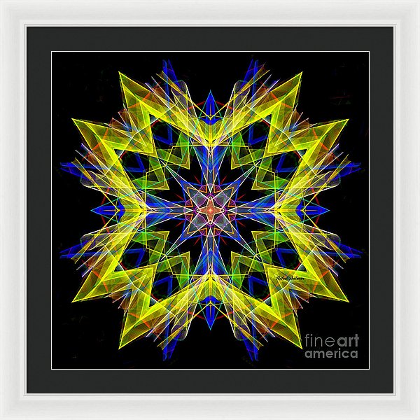 Mandala 3138 - Framed Print