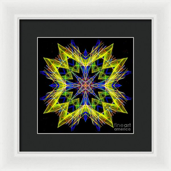 Mandala 3138 - Framed Print