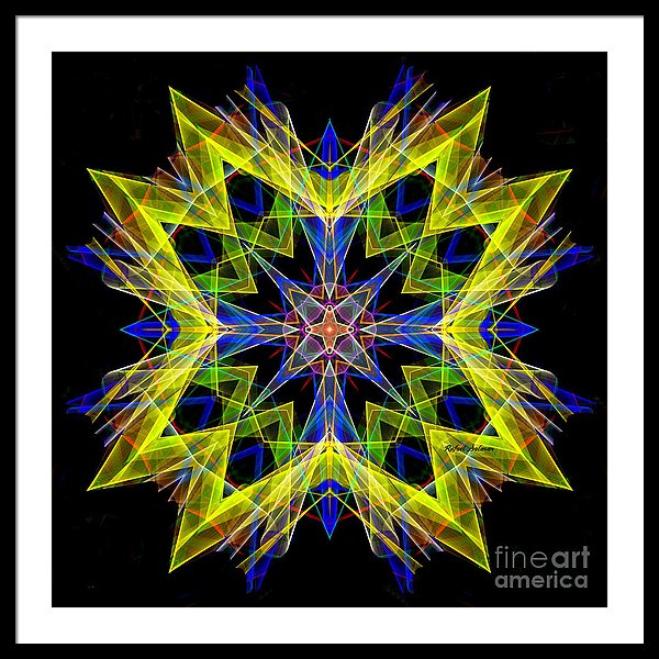 Mandala 3138 - Framed Print