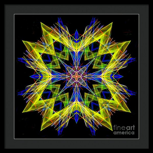 Mandala 3138 - Framed Print