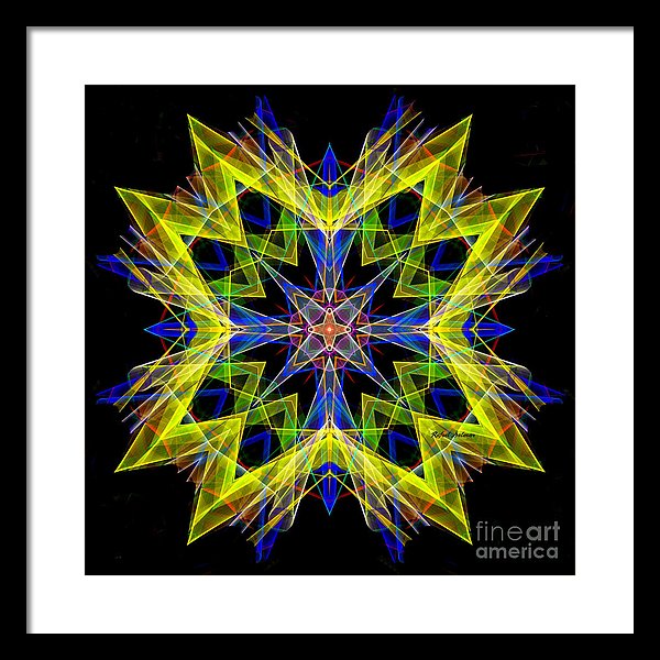 Mandala 3138 - Framed Print