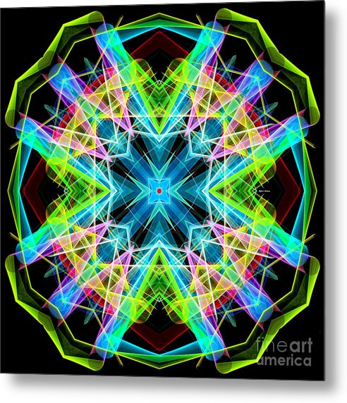 Mandala 3308a  - Metal Print