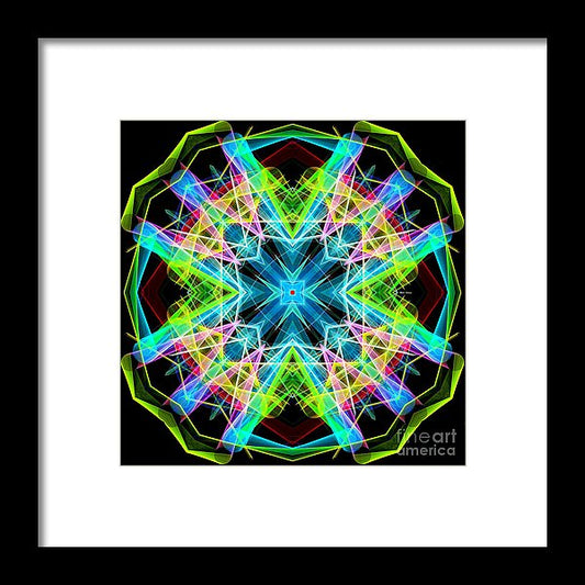 Mandala 3308a  - Framed Print