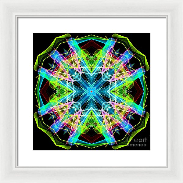 Mandala 3308a  - Framed Print