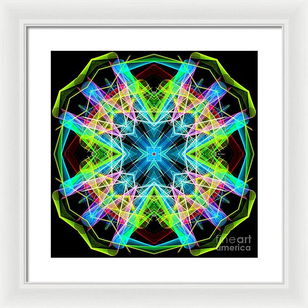 Mandala 3308a  - Framed Print