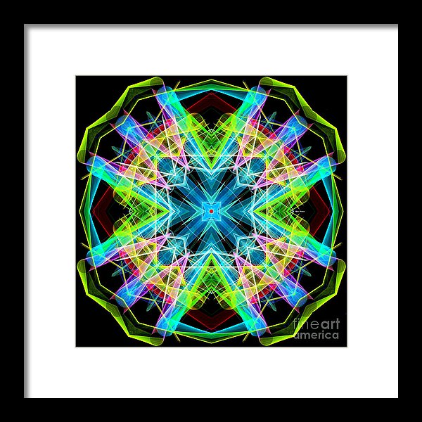 Mandala 3308a  - Framed Print