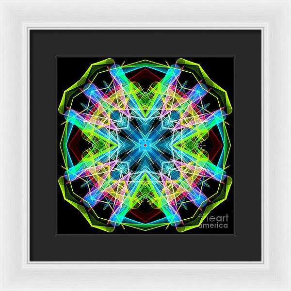 Mandala 3308a  - Framed Print