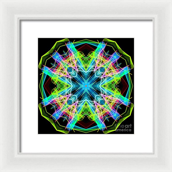 Mandala 3308a  - Framed Print