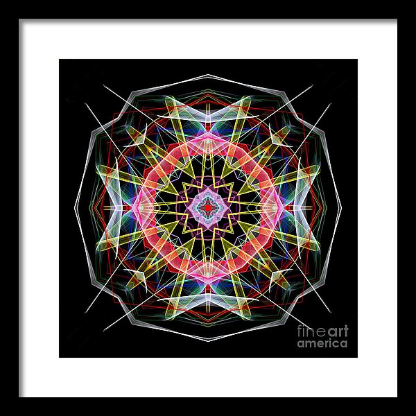 Mandala 3313 - Framed Print