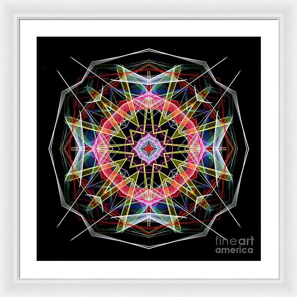 Mandala 3313 - Framed Print