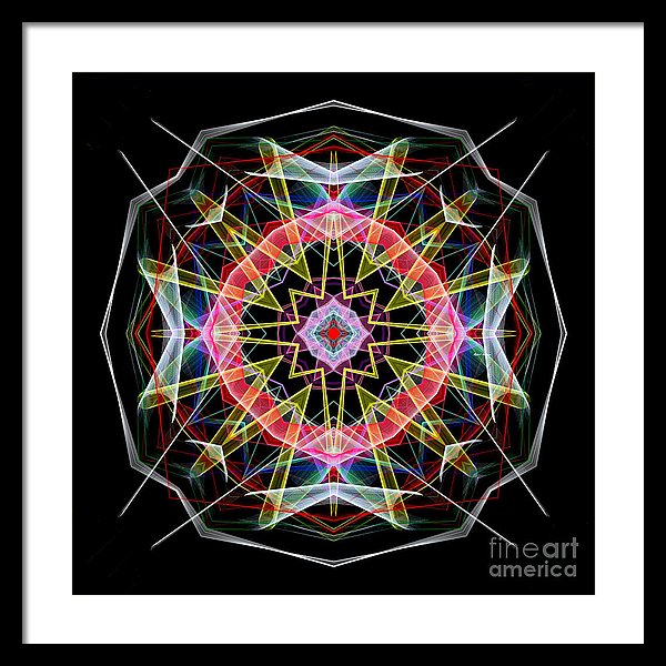 Mandala 3313 - Framed Print