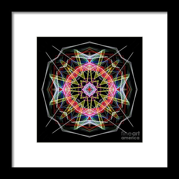 Mandala 3313 - Framed Print