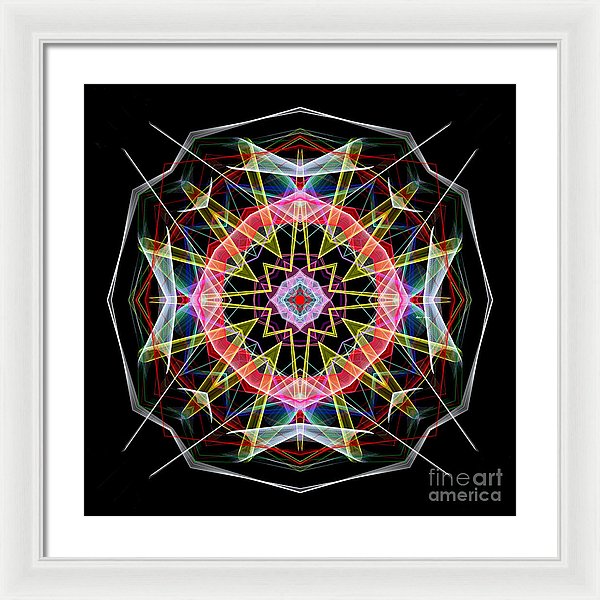 Mandala 3313 - Framed Print