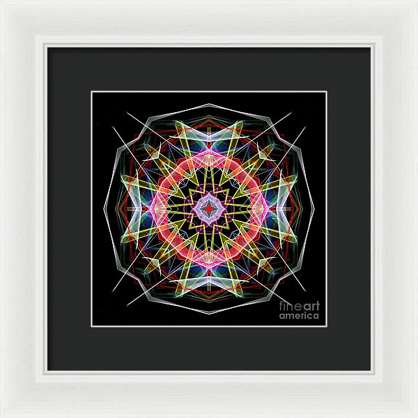 Mandala 3313 - Framed Print