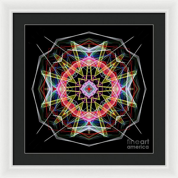 Mandala 3313 - Framed Print