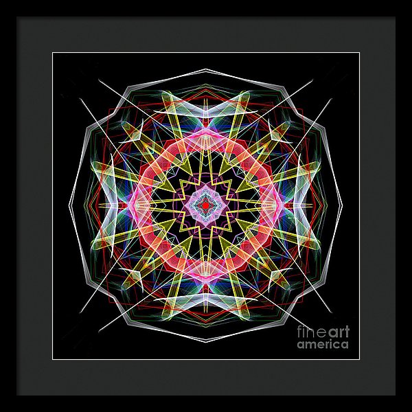 Mandala 3313 - Framed Print