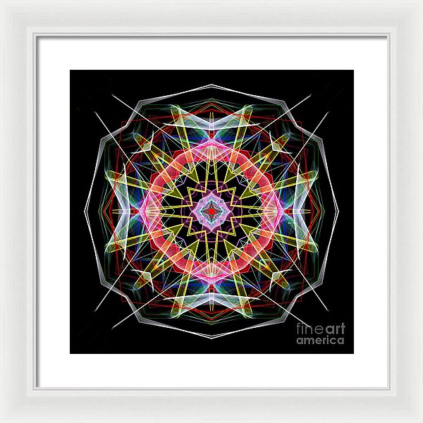 Mandala 3313 - Framed Print