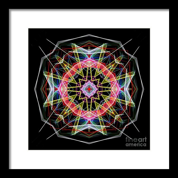 Mandala 3313 - Framed Print