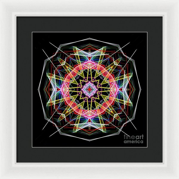 Mandala 3313 - Framed Print