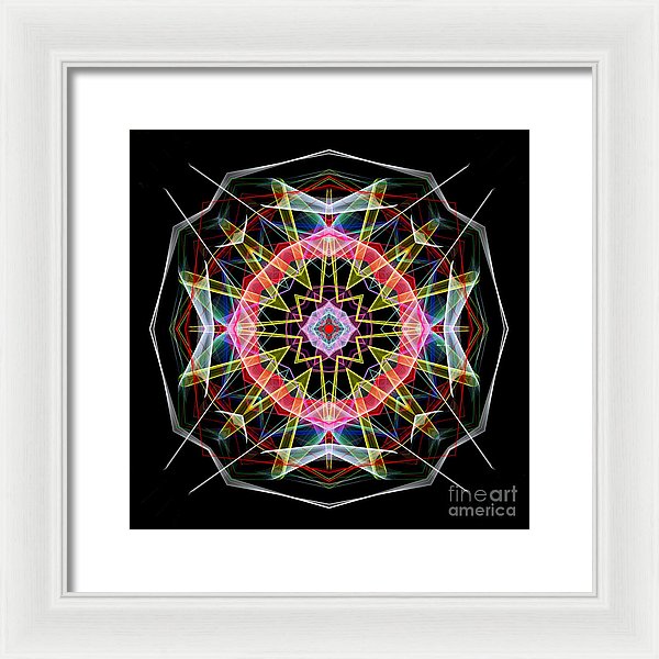 Mandala 3313 - Framed Print