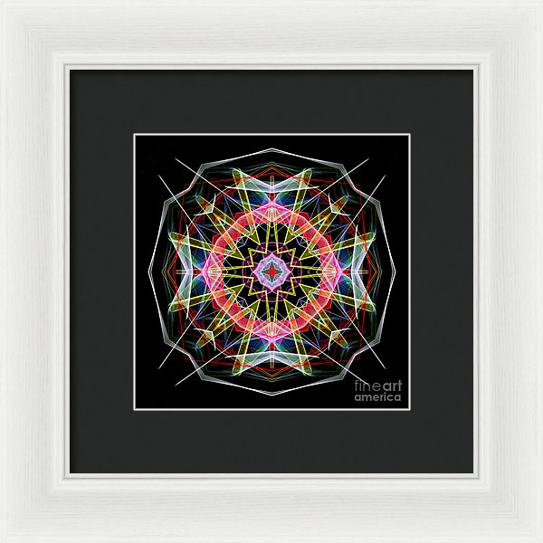 Mandala 3313 - Framed Print