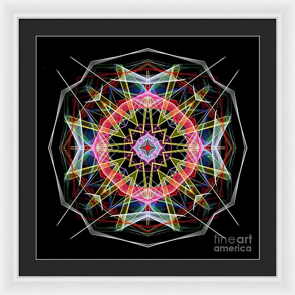 Mandala 3313 - Framed Print