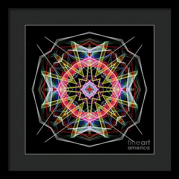 Mandala 3313 - Framed Print