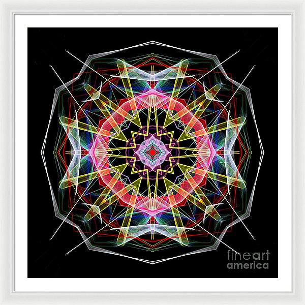 Mandala 3313 - Framed Print