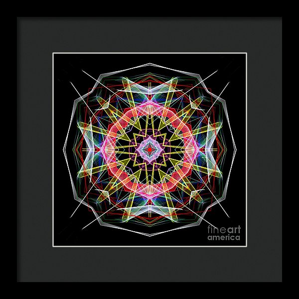 Mandala 3313 - Framed Print