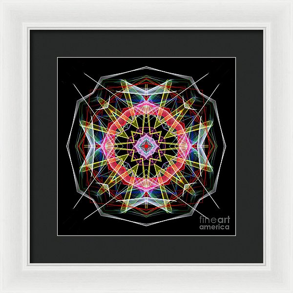 Mandala 3313 - Framed Print