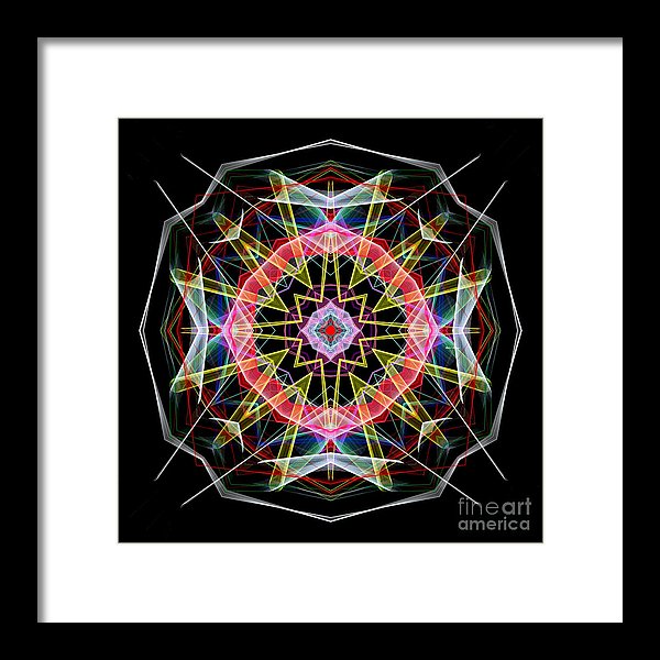 Mandala 3313 - Framed Print