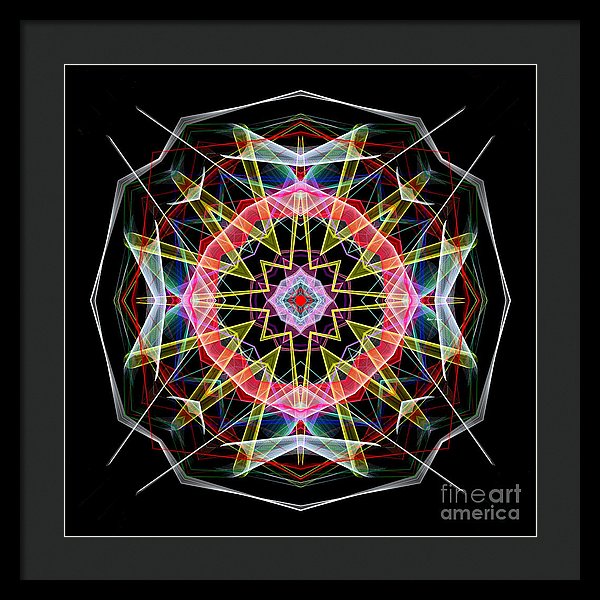 Mandala 3313 - Framed Print