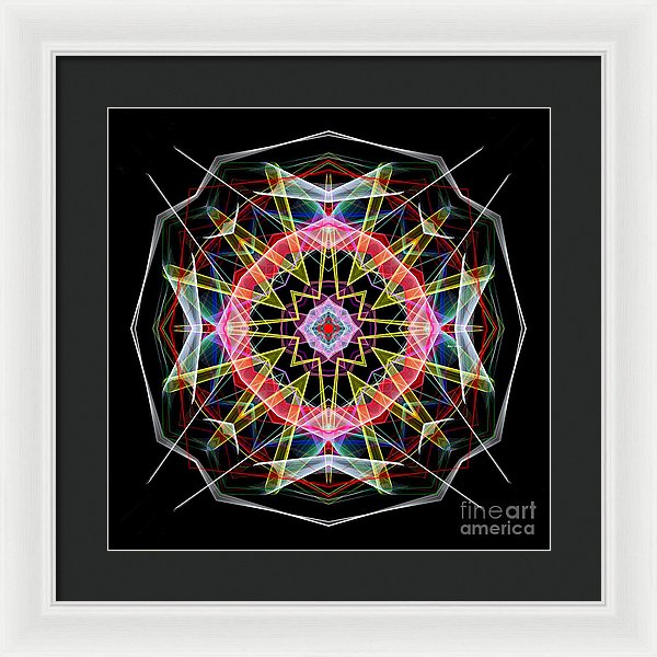 Mandala 3313 - Framed Print