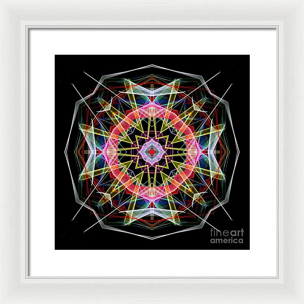 Mandala 3313 - Framed Print