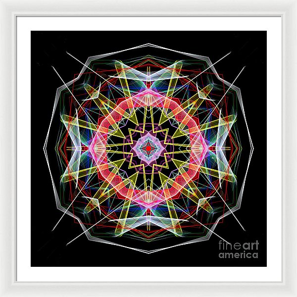 Mandala 3313 - Framed Print