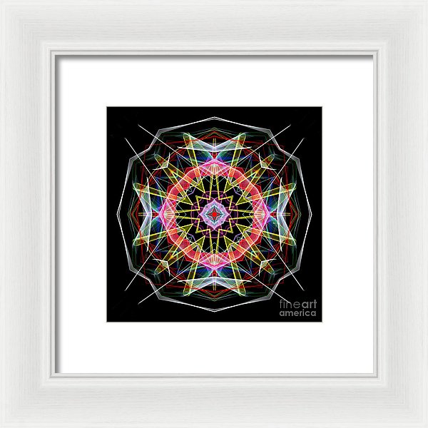 Mandala 3313 - Framed Print