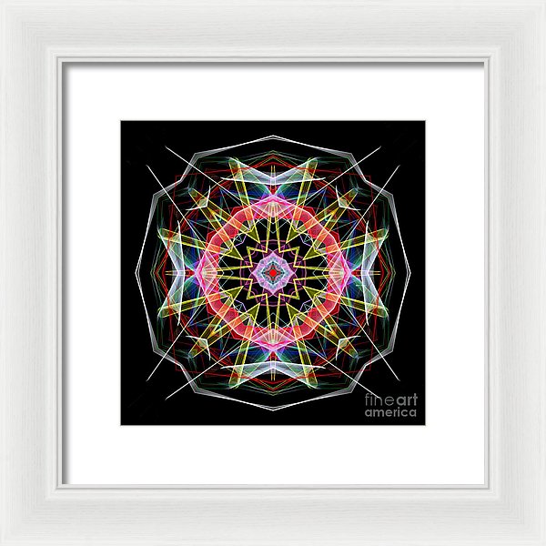 Mandala 3313 - Framed Print